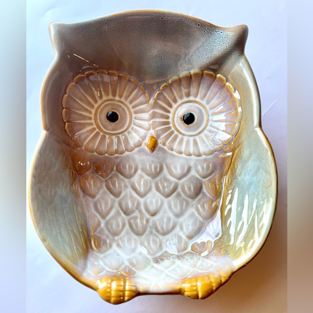 Owl Serving Bowl-Ceramic Stoneware